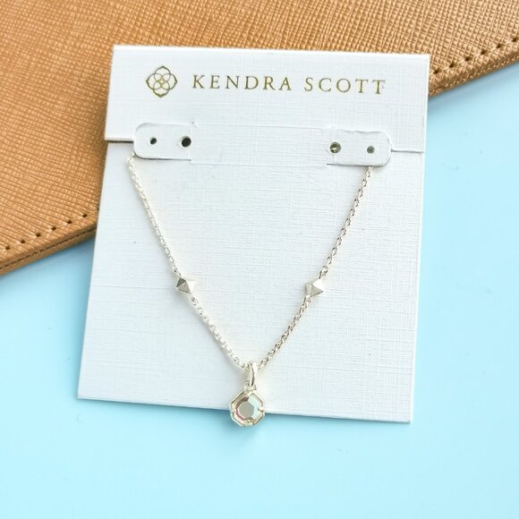 Kendra Scott Jewelry - Nola - Kendra Scott Dichroic Glass Gold Pendant Necklace